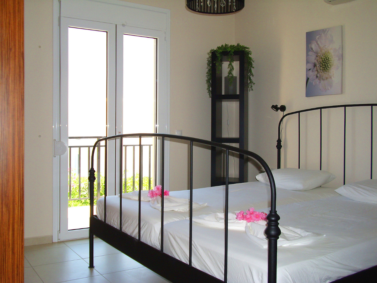 Slaapkamer 1, Villa Ithaka op Kreta, het ideale vakantiethuis!